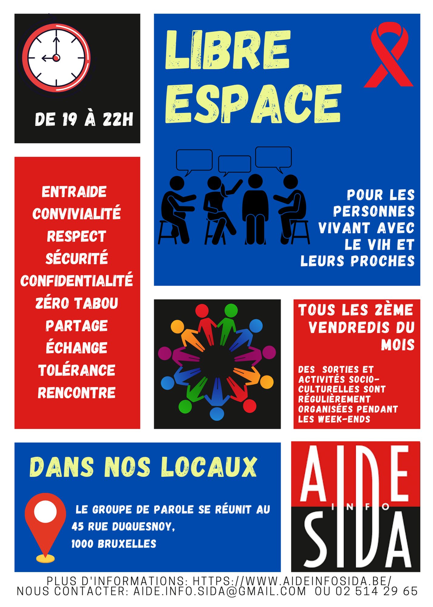 Libre Espace – Les activités