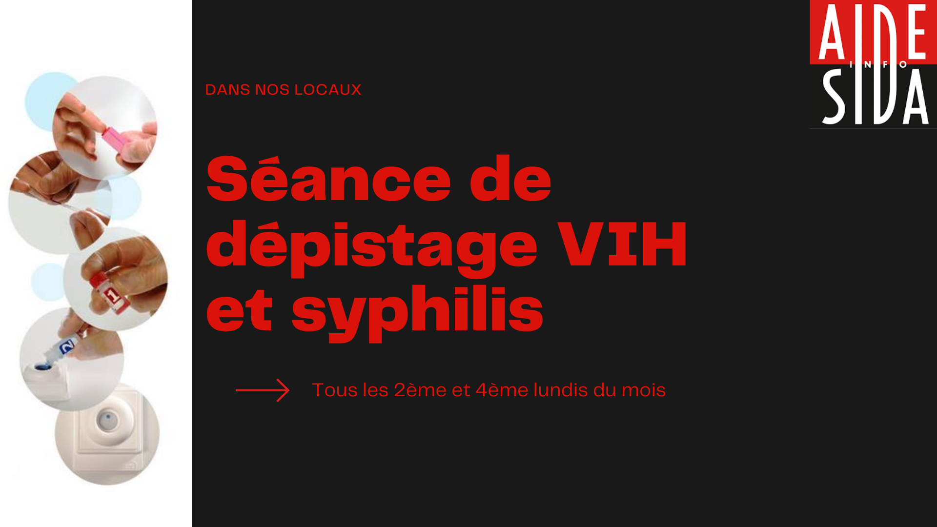 Séance de dépistage