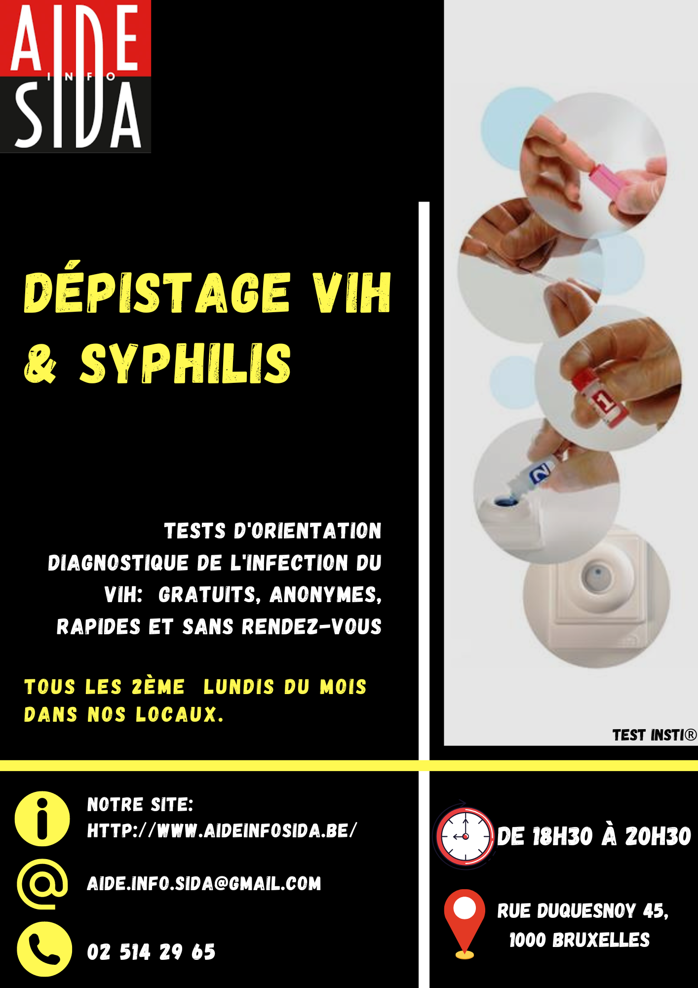 La Séance de dépistage